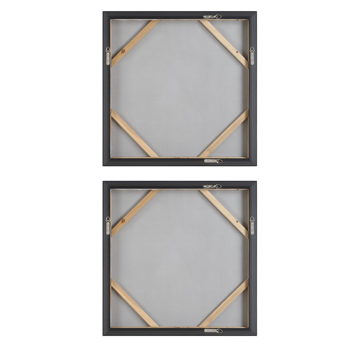 Unpredictable Hand Painted Canvases, S/2