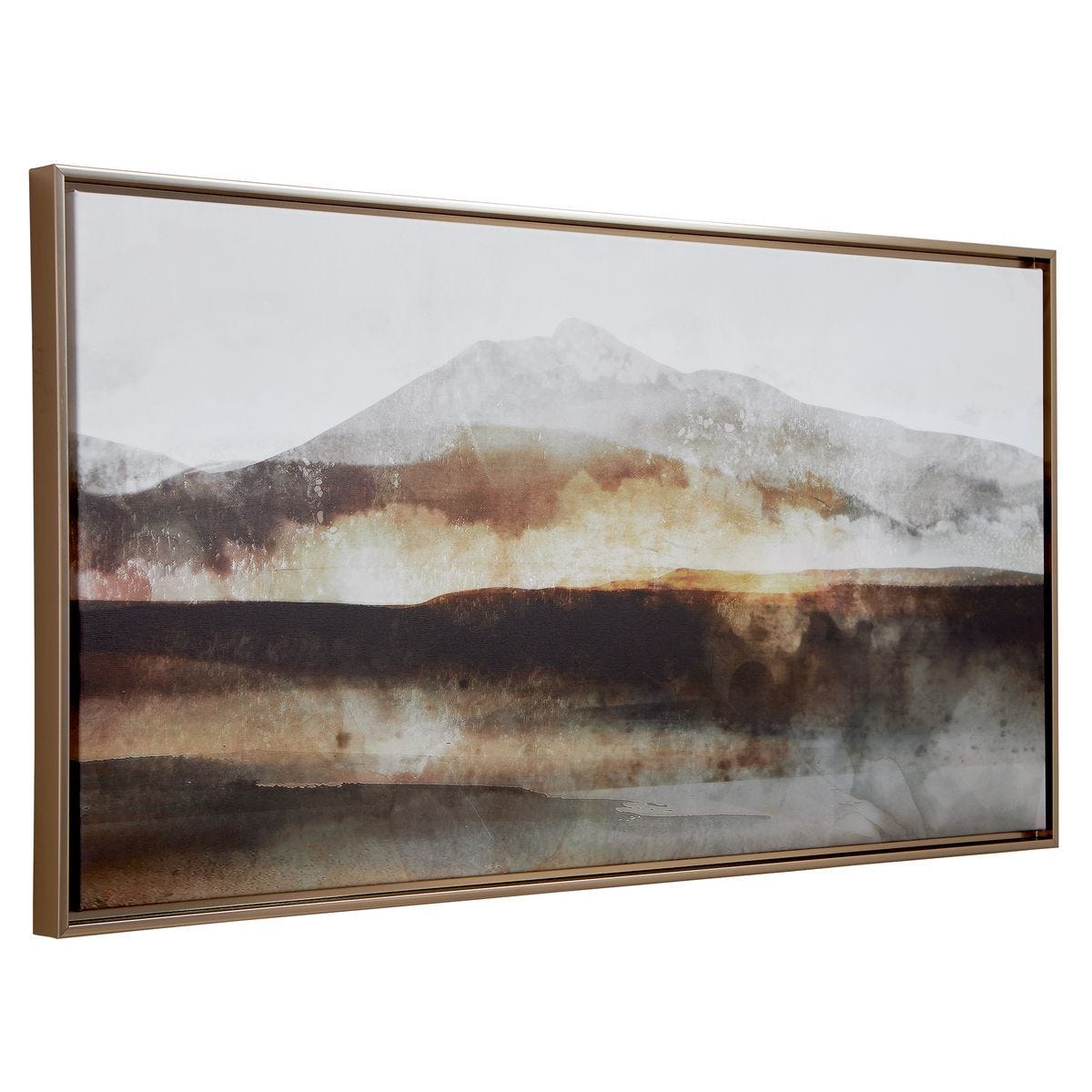 Splash Of Land Framed Canvas – Art by Uttermost | Sutter & Vale