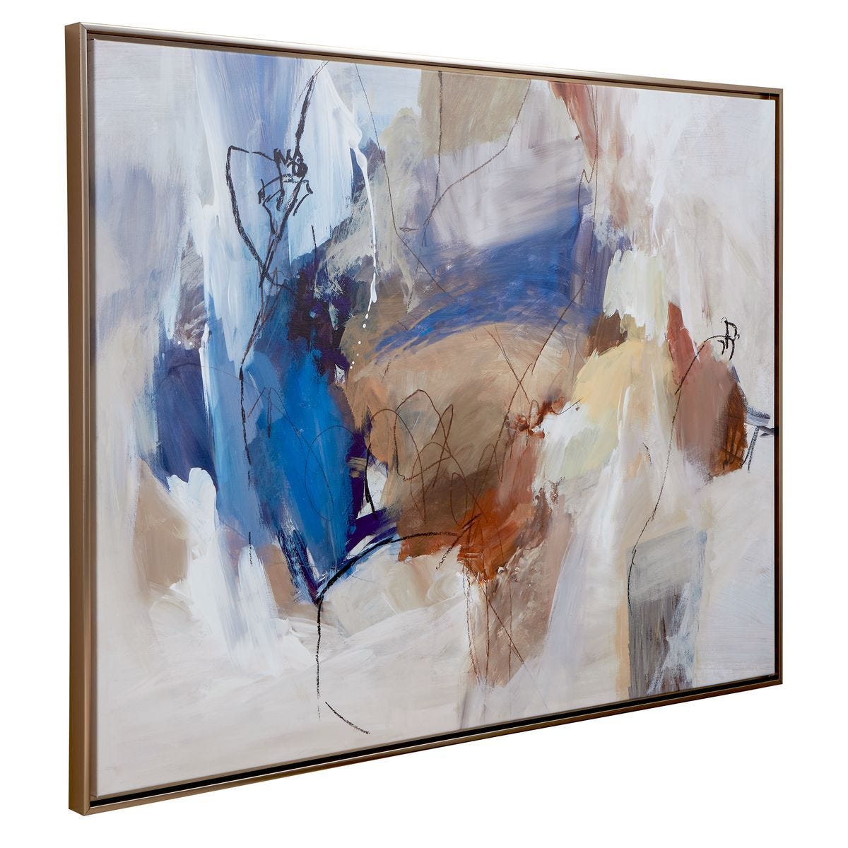 Subtle Nuances Framed Canvas – Art by Uttermost | Sutter & Vale