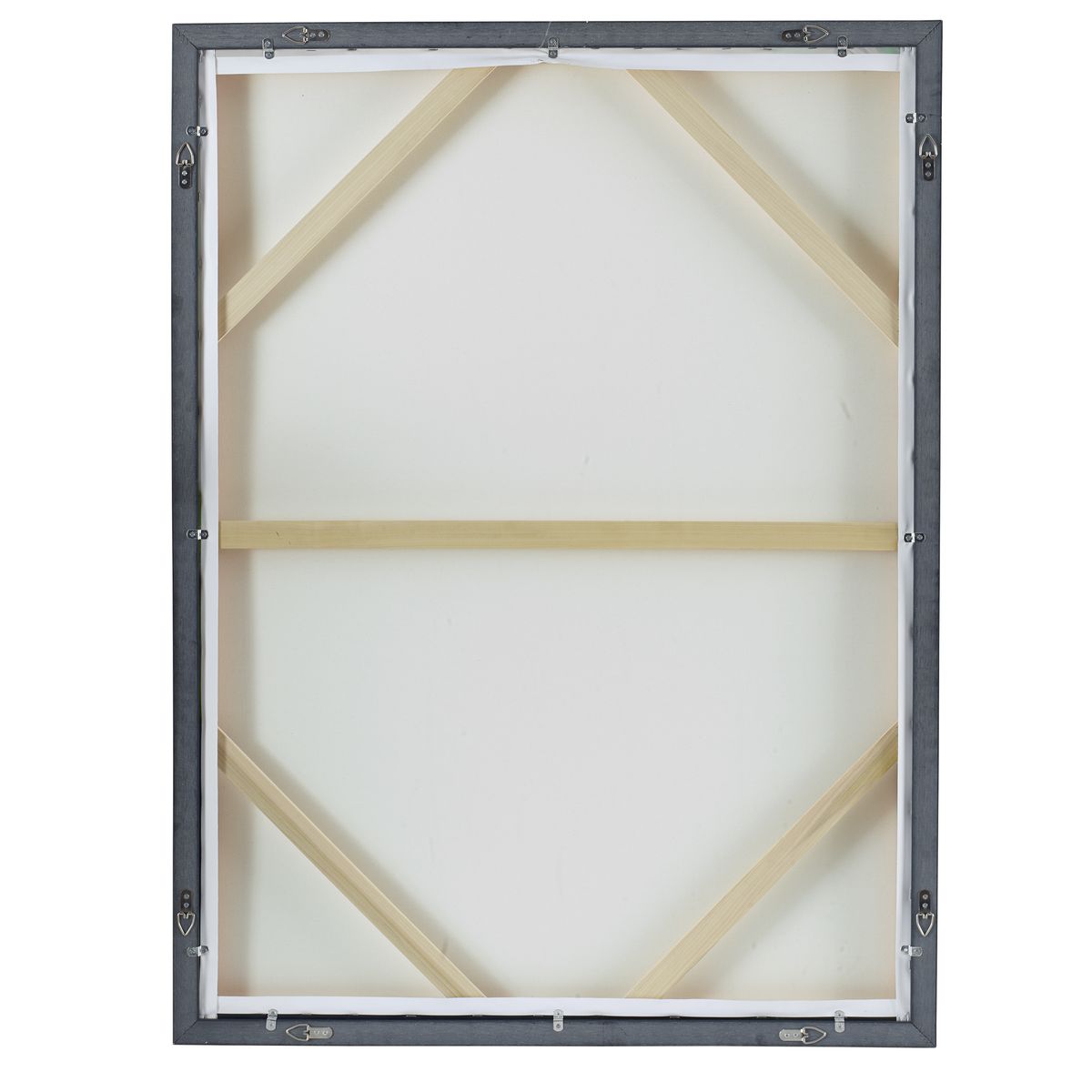 Serene Green Framed Canvas
