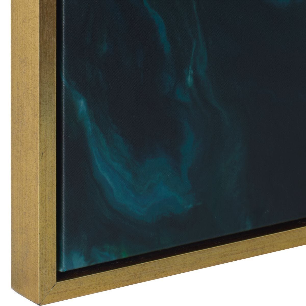 Serene Green Framed Canvas – Art by Uttermost | Sutter & Vale