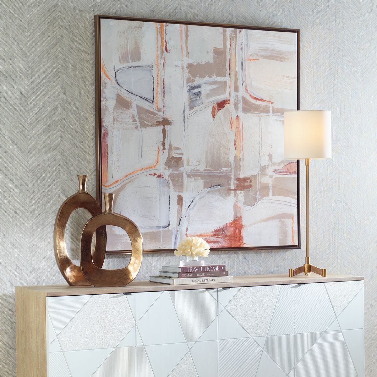 Neutral Nirvana Framed Canvas – Art by Uttermost | Sutter & Vale