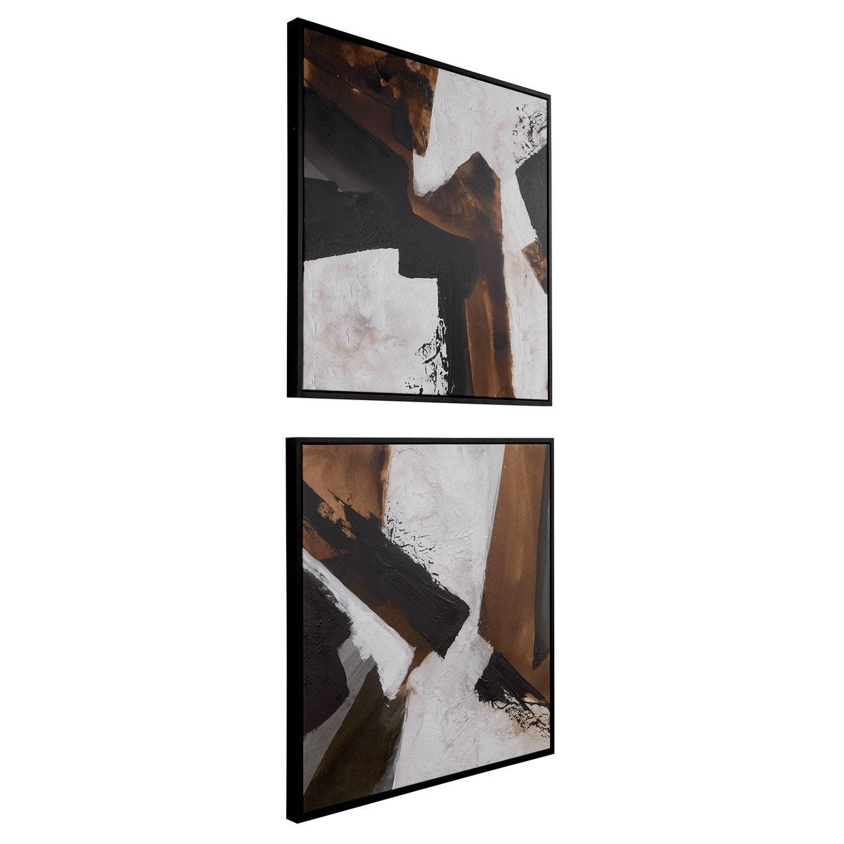 Tactile Inspiration Framed Canvases, S/2 – Art by Uttermost | Sutter & Vale