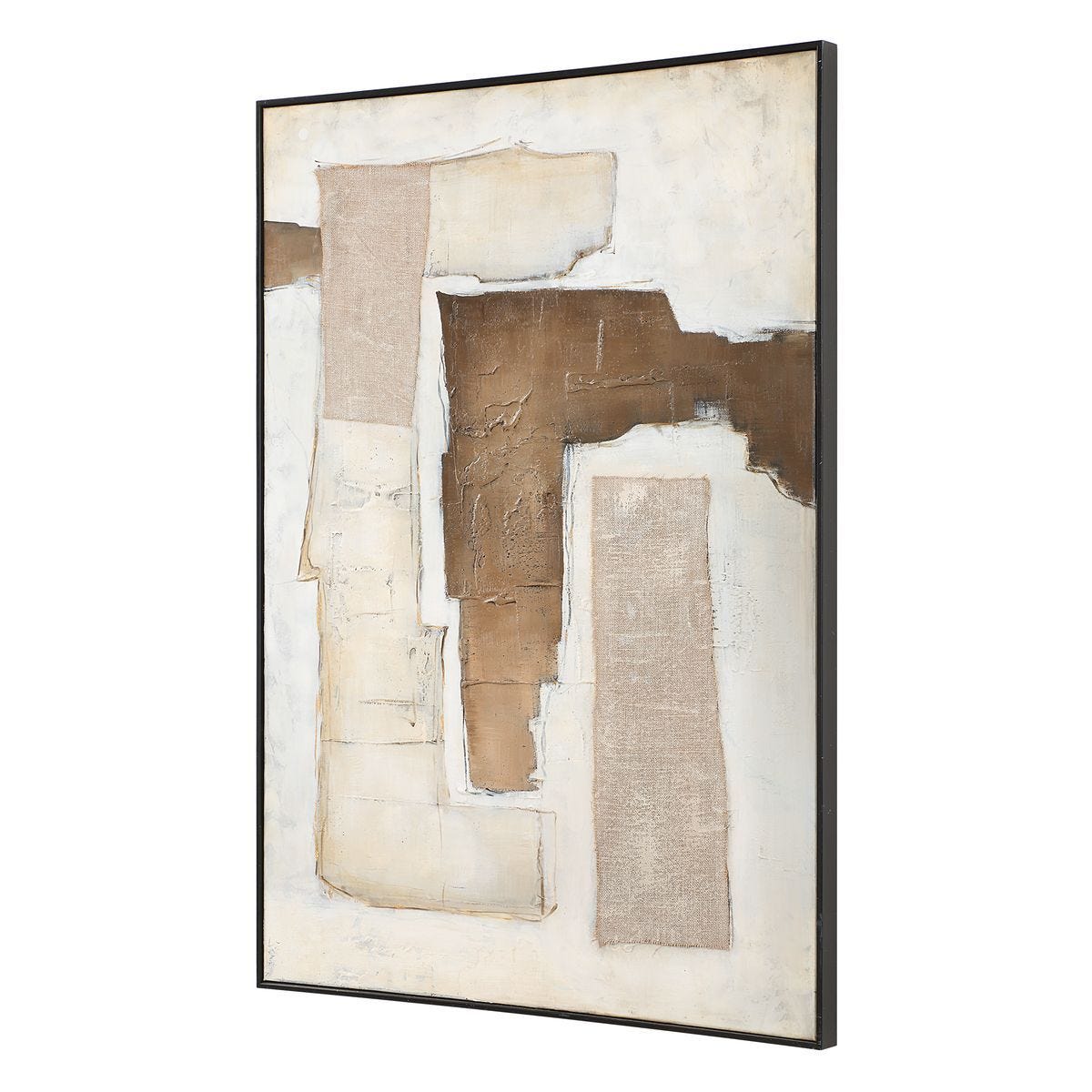 Interference Hand Painted Canvas – Art by Uttermost | Sutter & Vale