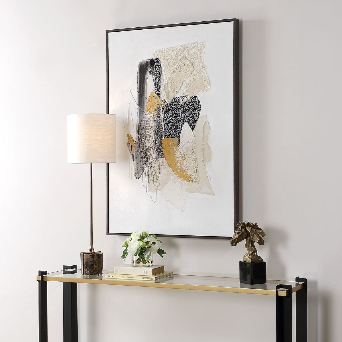 Scatter Hand Painted Canvas – Art by Uttermost | Sutter & Vale
