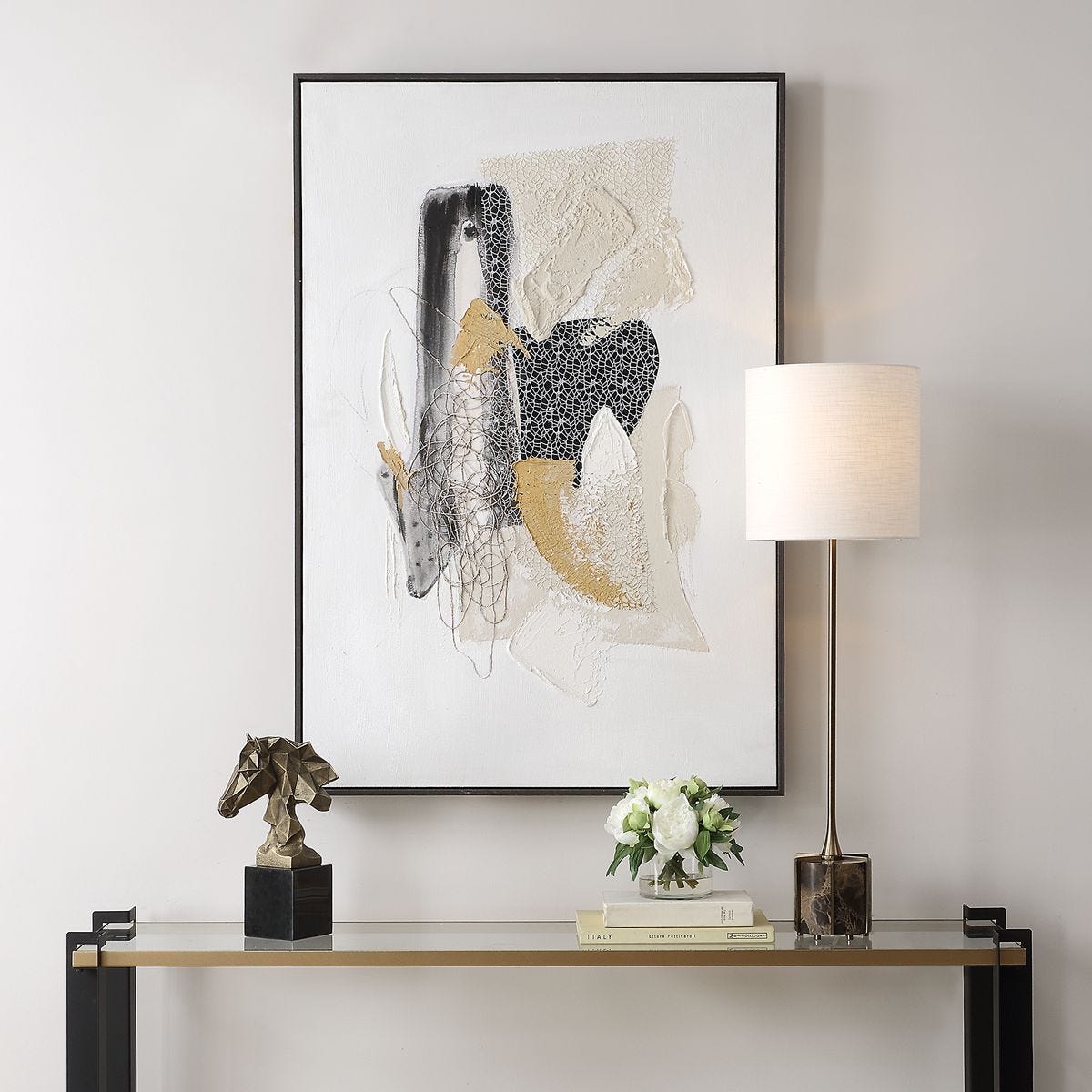 Scatter Hand Painted Canvas – Art by Uttermost | Sutter & Vale