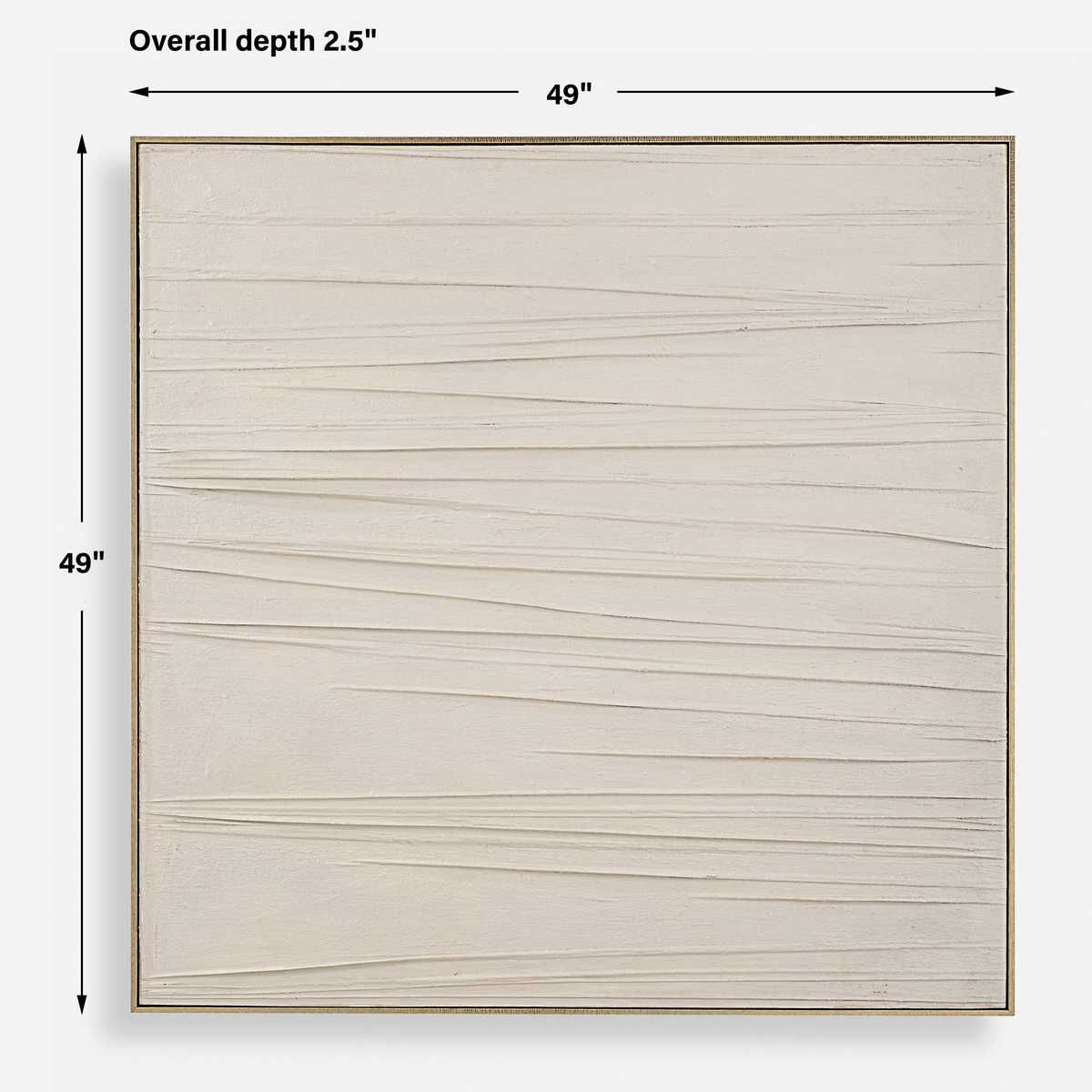 Walking The Line Hand Painted Canvas – Art by Uttermost | Sutter & Vale