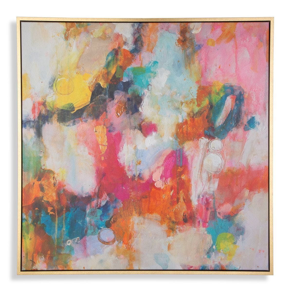 A Colorful Mindset Framed Canvas – Art by Uttermost | Sutter & Vale