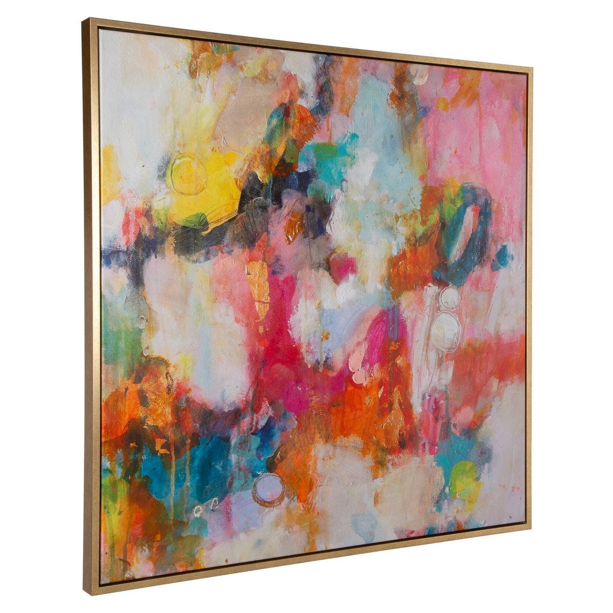 A Colorful Mindset Framed Canvas – Art by Uttermost | Sutter & Vale