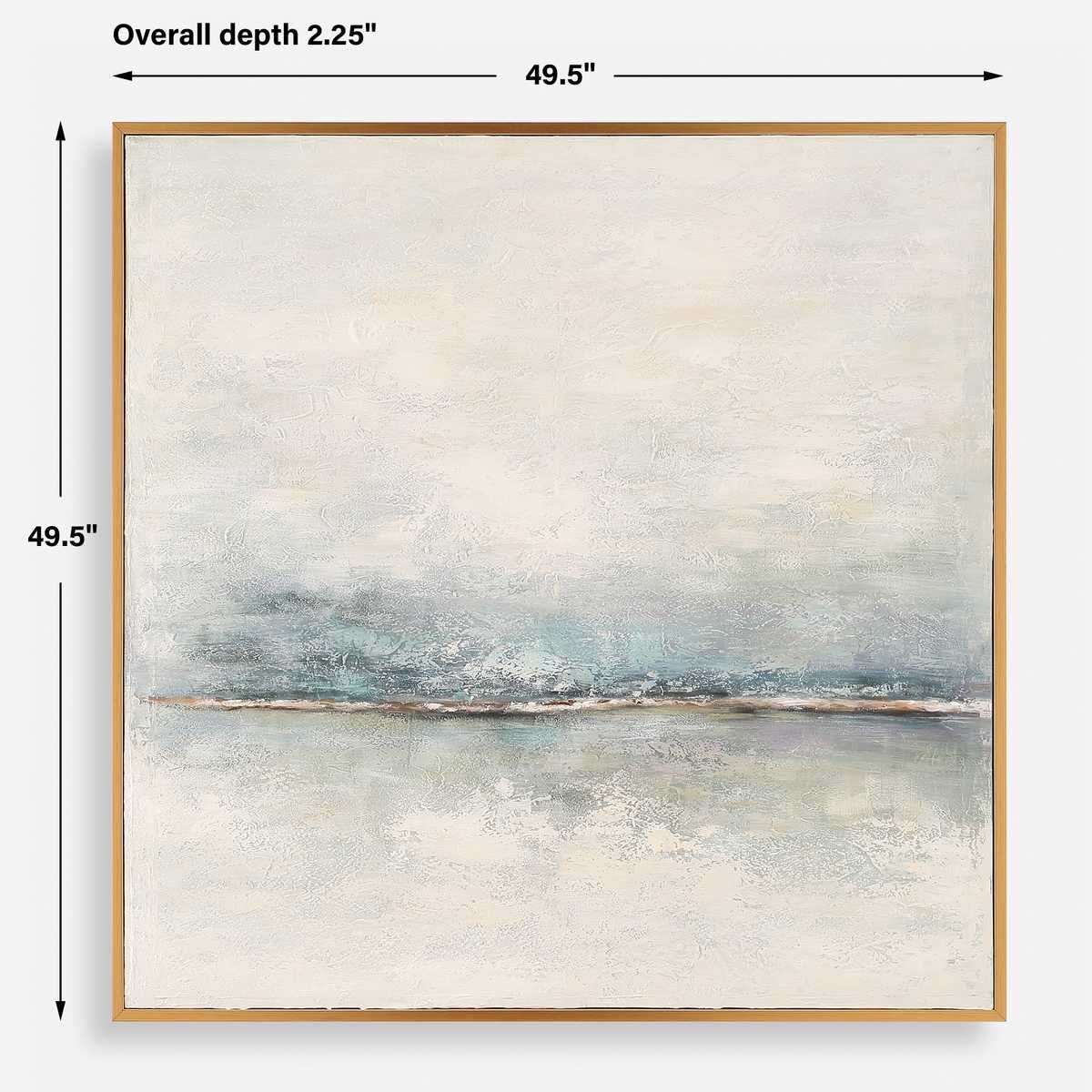 Foggy Morning Hand Painted Canvas – Art by Uttermost | Sutter & Vale