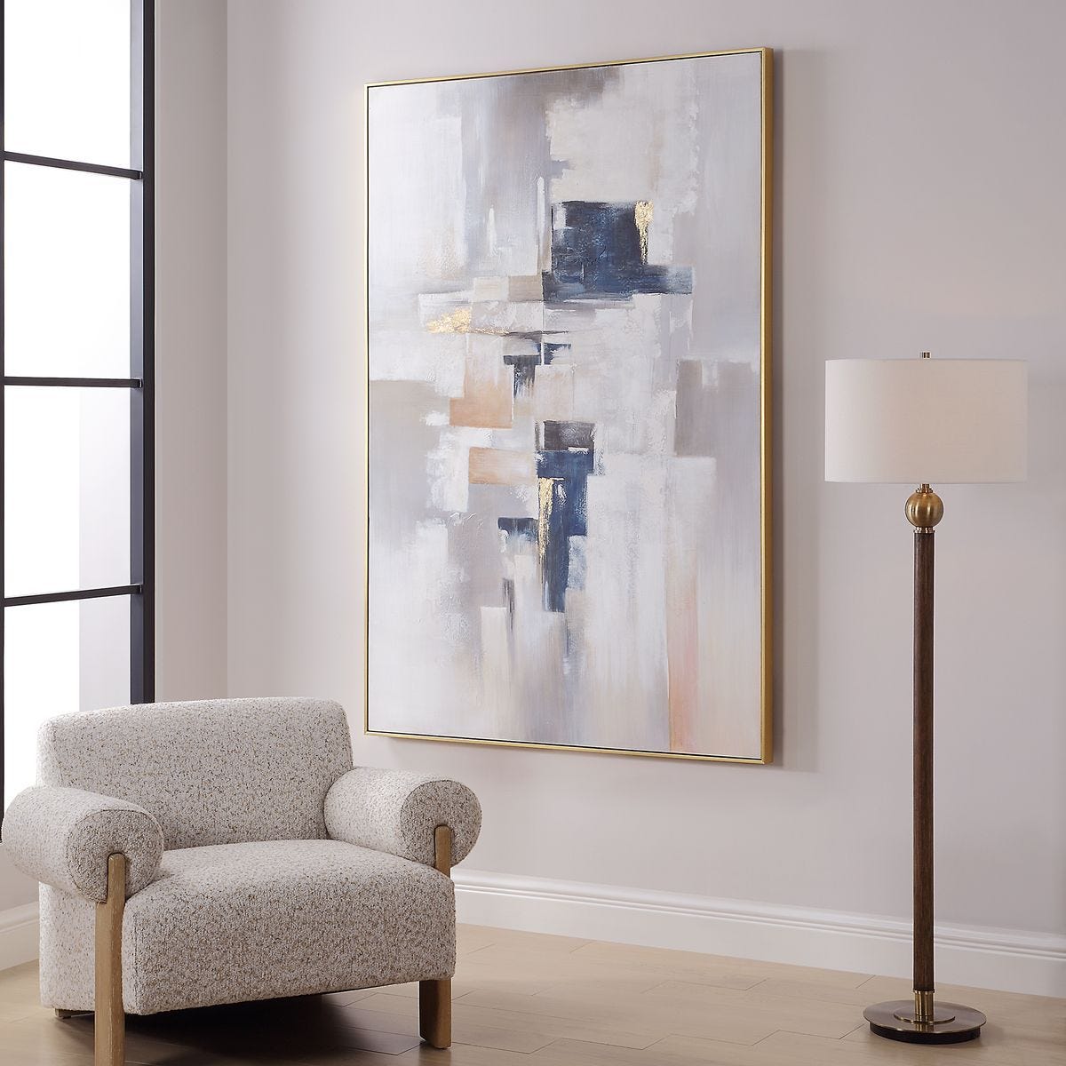 Waterfront Hand Painted Canvas – Art by Uttermost | Sutter & Vale