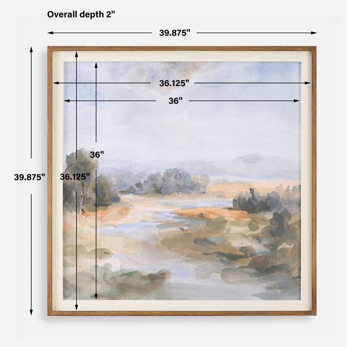 River Afternoon Framed Print – Art by Uttermost | Sutter & Vale