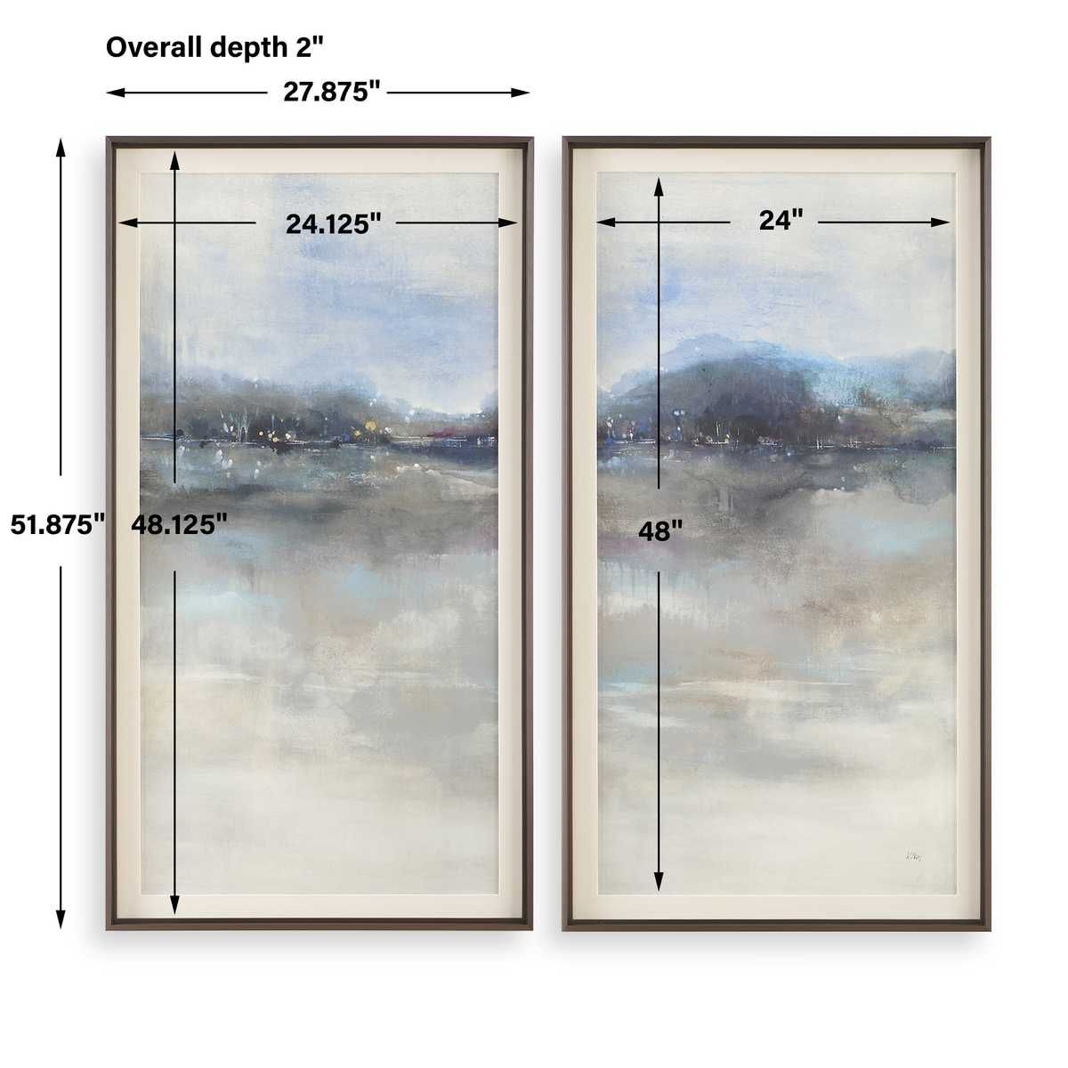 Thinking Of You Framed Prints, S/2 – Art by Uttermost | Sutter & Vale