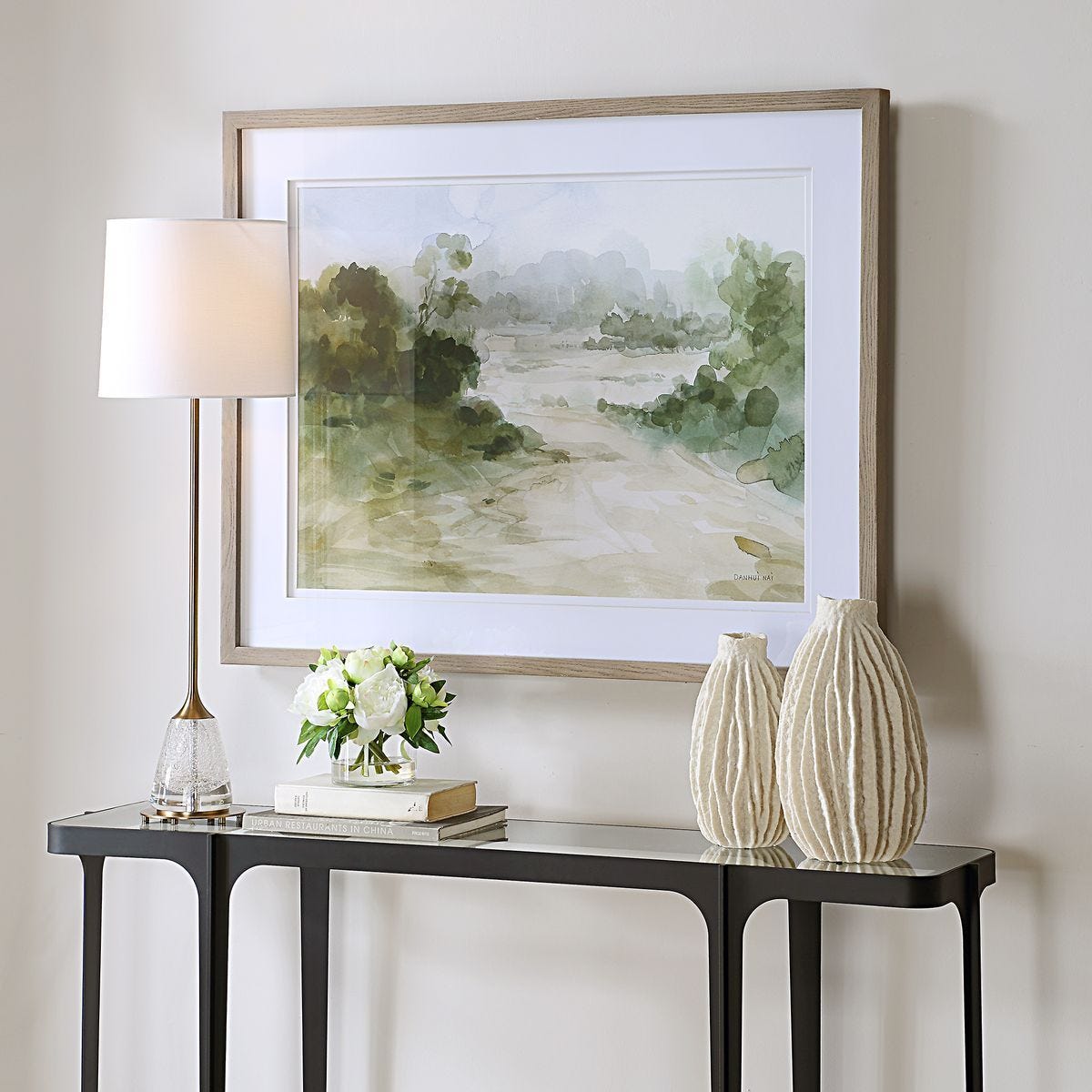 Verdant Framed Print – Art by Uttermost | Sutter & Vale