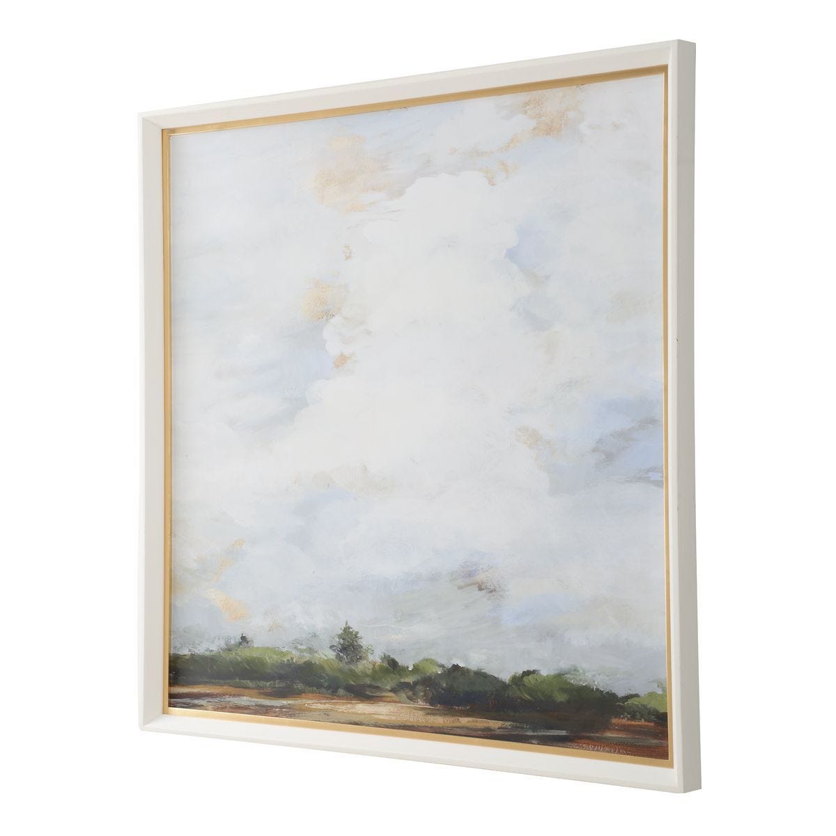 Whispering Cloudscapes Framed Print – Art by Uttermost | Sutter & Vale