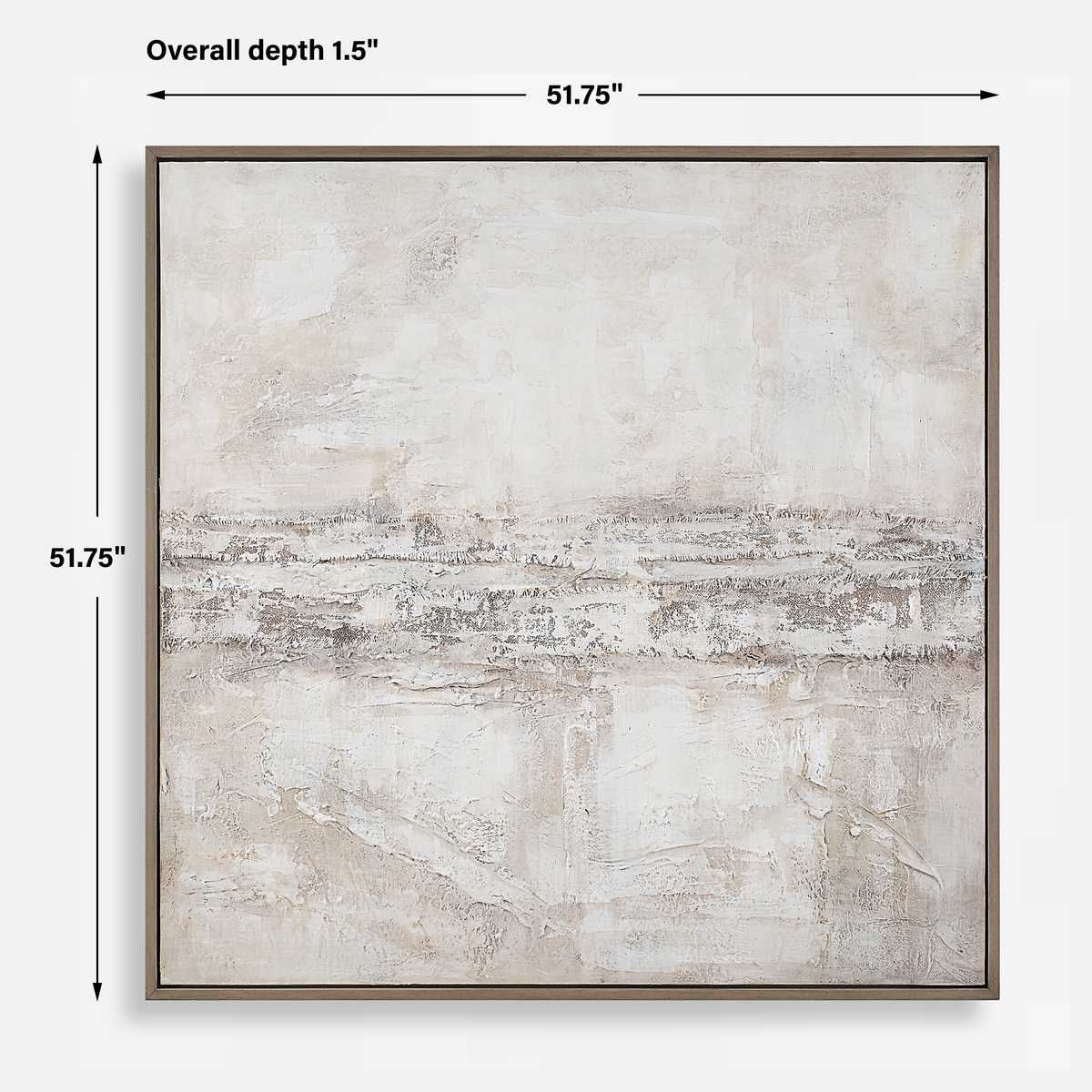 Desert Oasis Hand Painted Canvas – Art by Uttermost | Sutter & Vale