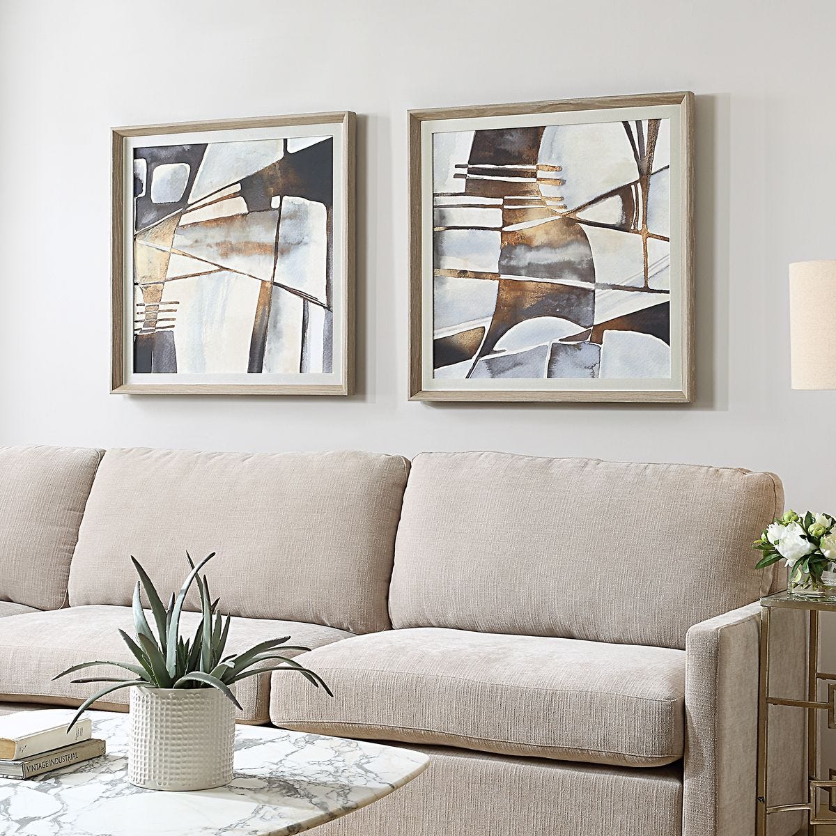 Vetrina Framed Prints, S/2 – Art by Uttermost | Sutter & Vale