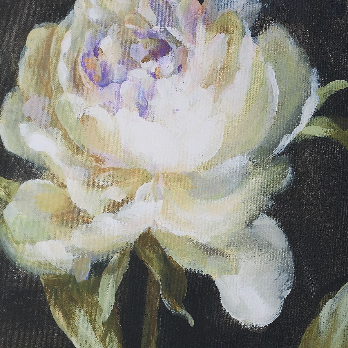 Florals on Black Framed Prints, S/4 – Art by Uttermost | Sutter & Vale