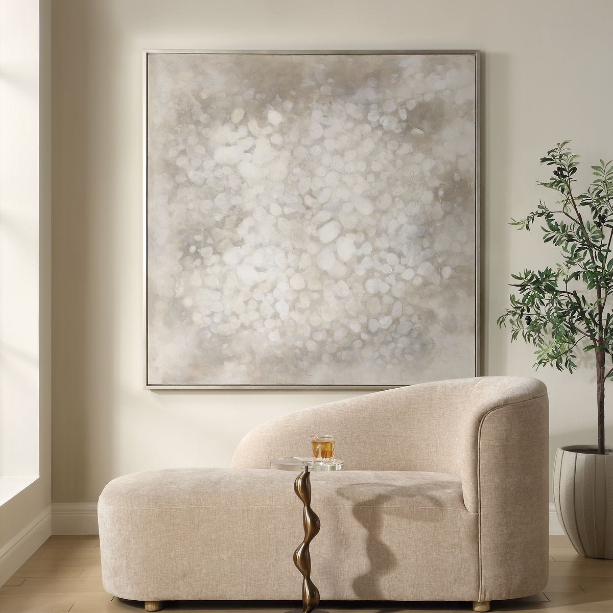 Out of Focus Hand Painted Canvas – Art by Uttermost | Sutter & Vale