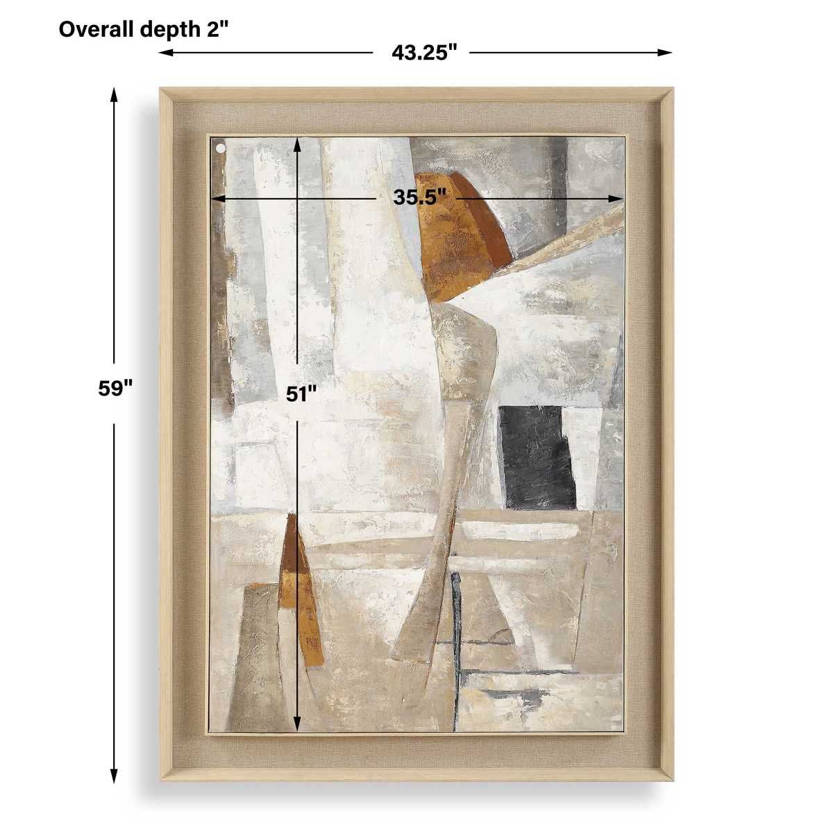 Hide & Seek Hand Painted Canvas – Art by Uttermost | Sutter & Vale