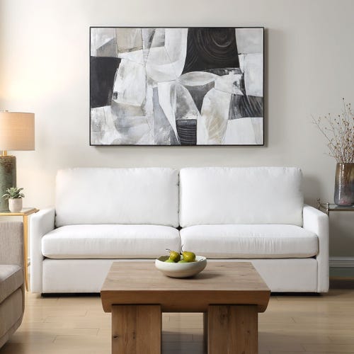 Folding Time Framed Canvas