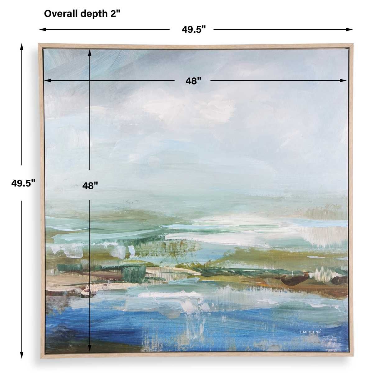 Lush Valley Framed Canvas – Art by Uttermost | Sutter & Vale