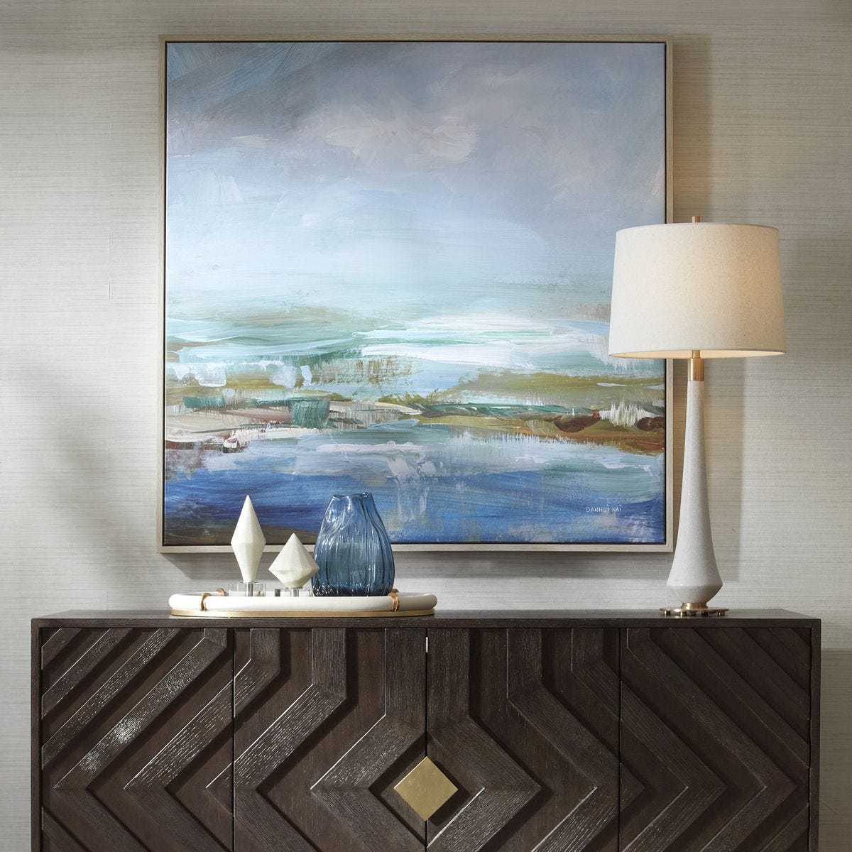 Lush Valley Framed Canvas – Art by Uttermost | Sutter & Vale