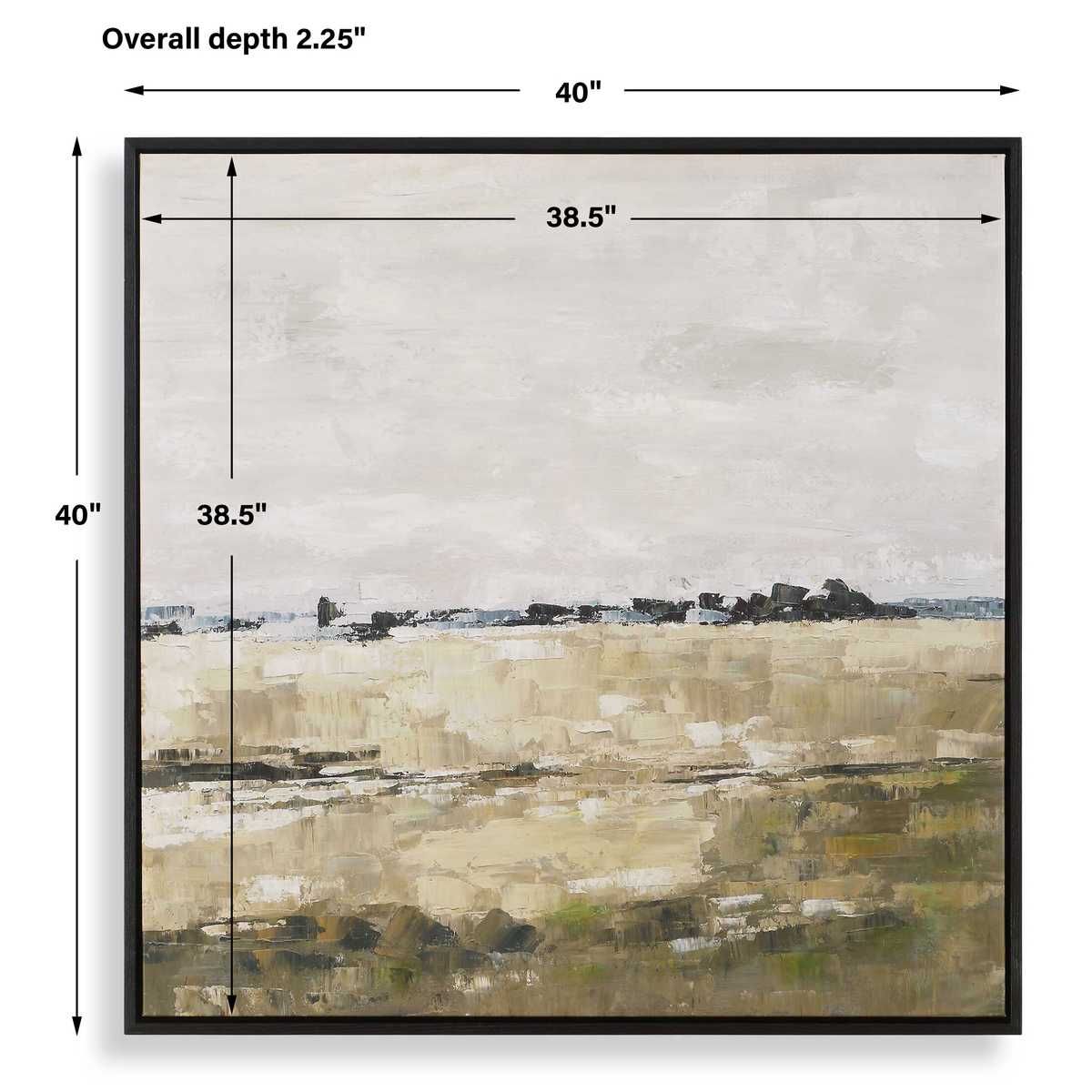 Fragment Hand Painted Canvas – Art by Uttermost | Sutter & Vale