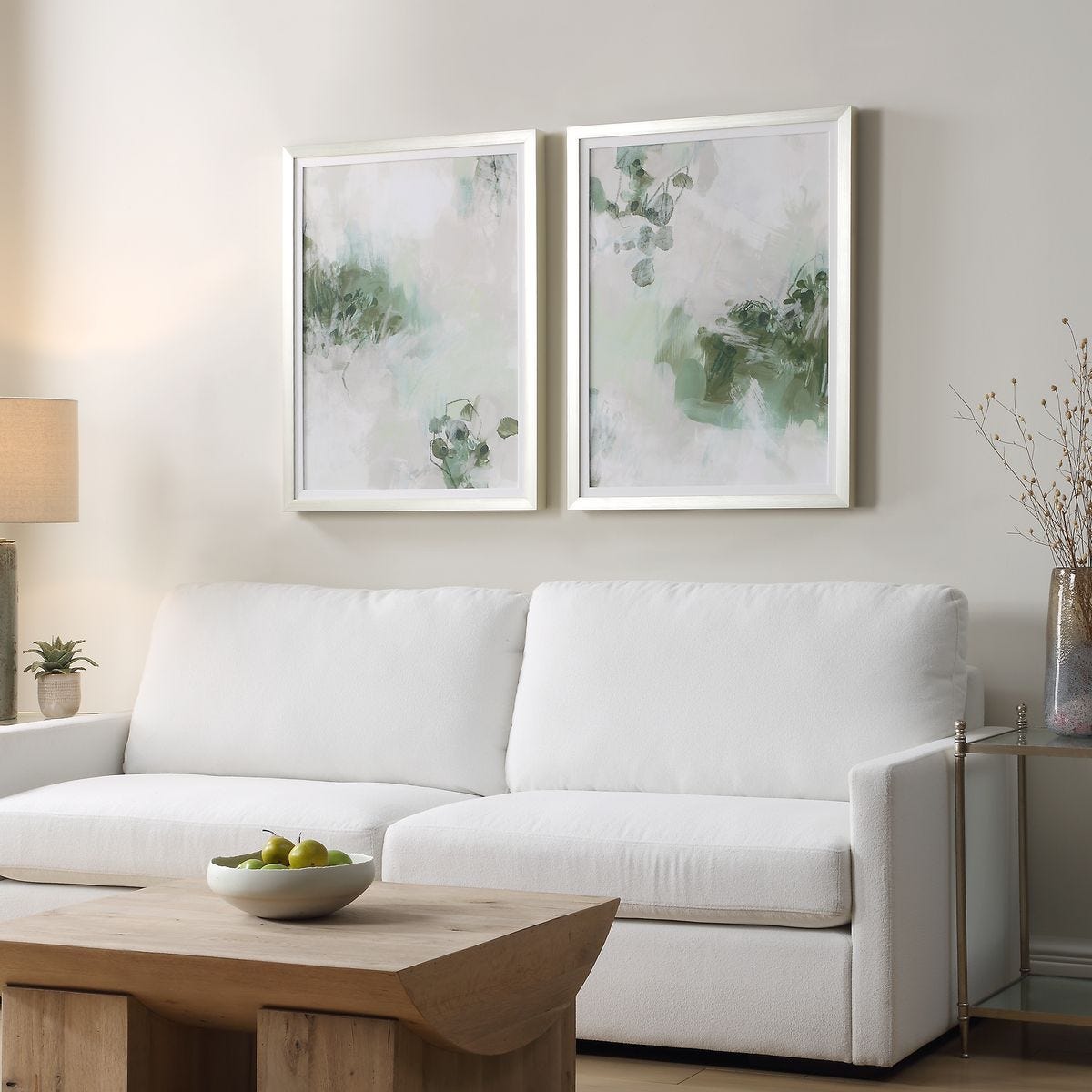 Custom Lilypond Dream Framed Prints, S/2