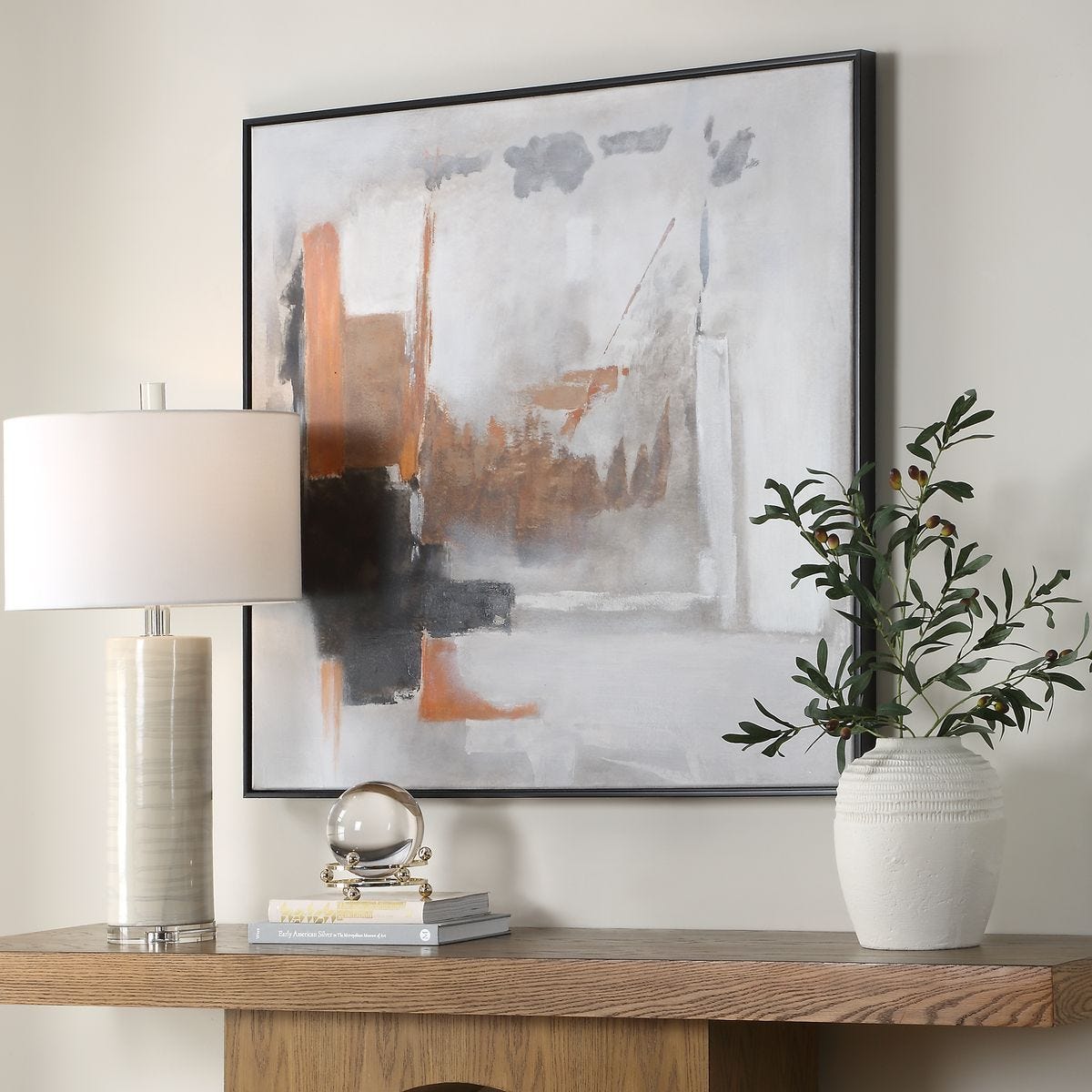 Heat of the Moment Hand Painted Canvas – Art by Uttermost | Sutter & Vale