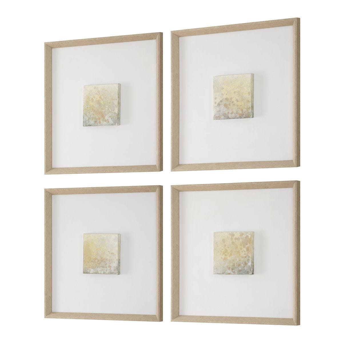 Now & Then Hand Painted Canvases, S/4 – Art by Uttermost | Sutter & Vale