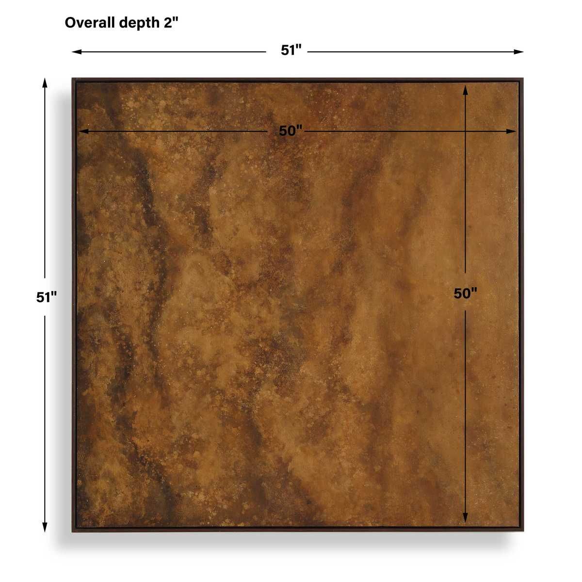 Burn Hand Painted Canvas – Art by Uttermost | Sutter & Vale