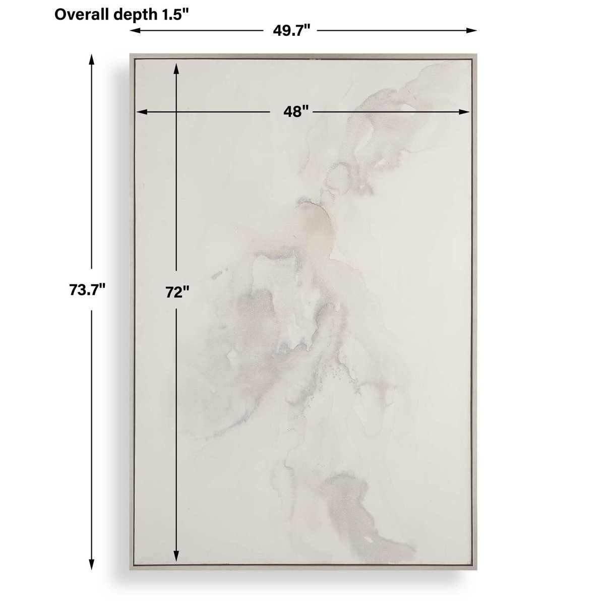 Evaporate Hand Painted Canvas – Art by Uttermost | Sutter & Vale