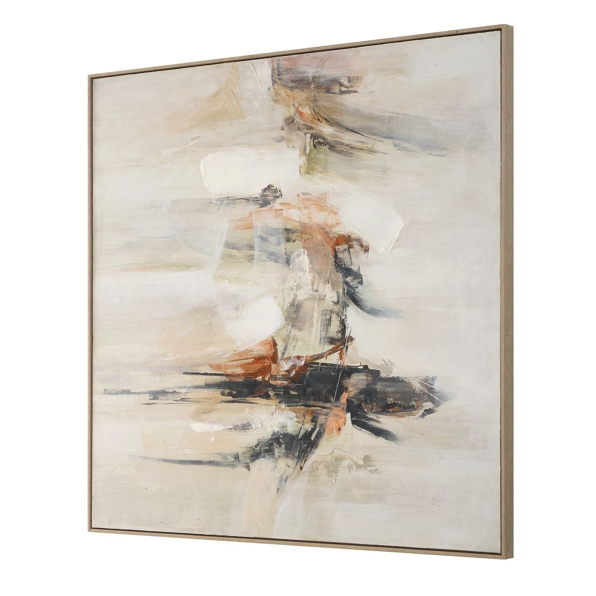 Outburst Hand Painted Canvas – Art by Uttermost | Sutter & Vale
