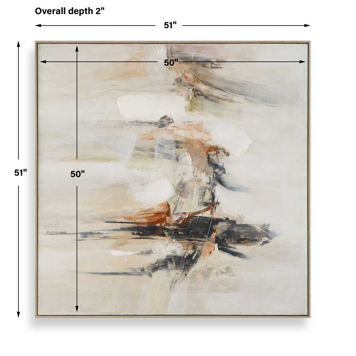 Outburst Hand Painted Canvas