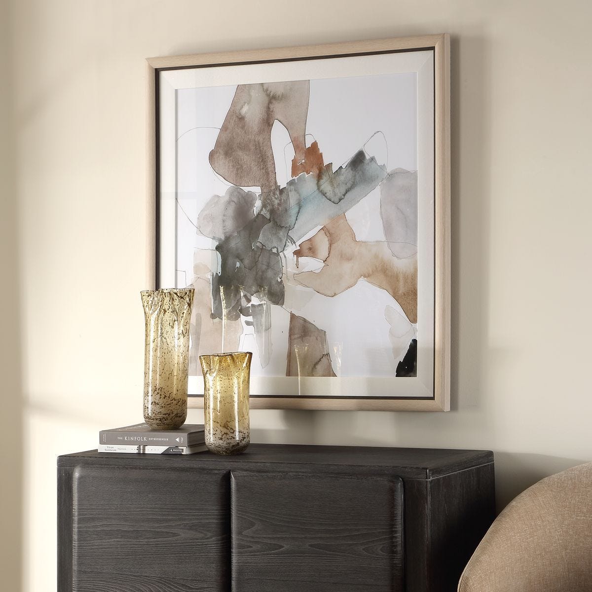 Cohesion Framed Print – Art by Uttermost | Sutter & Vale