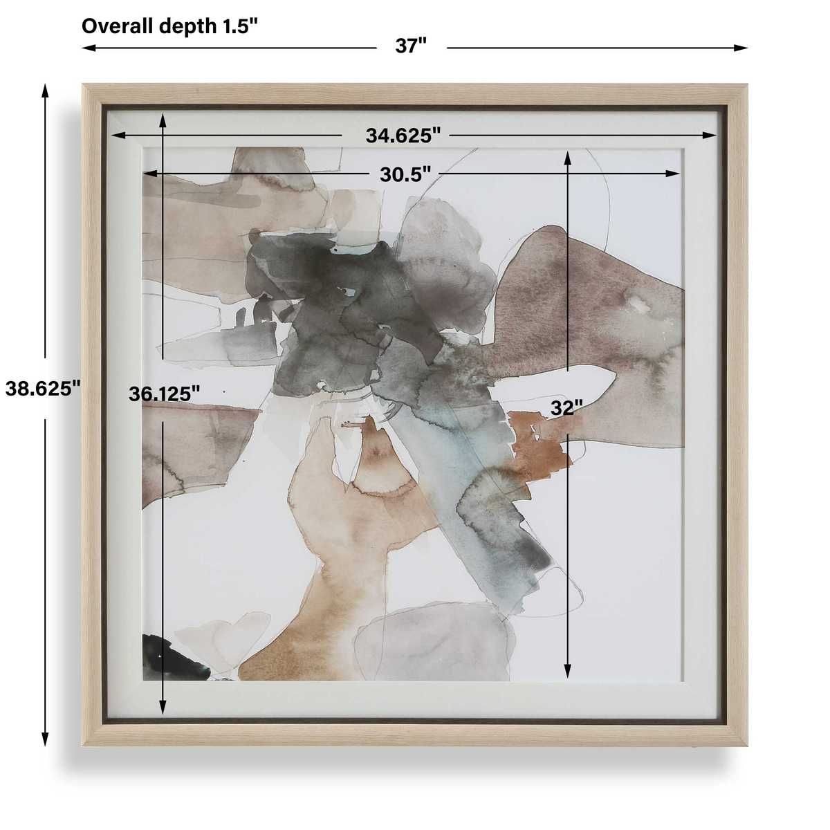 Cohesion Framed Print – Art by Uttermost | Sutter & Vale