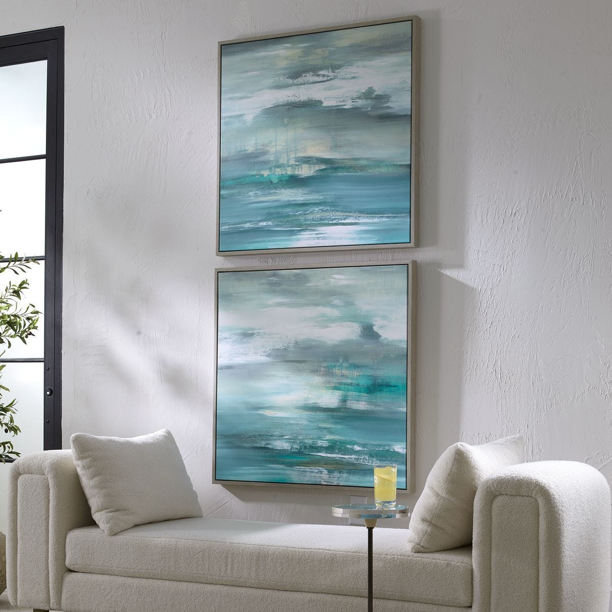 Tranquil State of Mind, Framed Canvases, S/2 – Art by Uttermost | Sutter & Vale