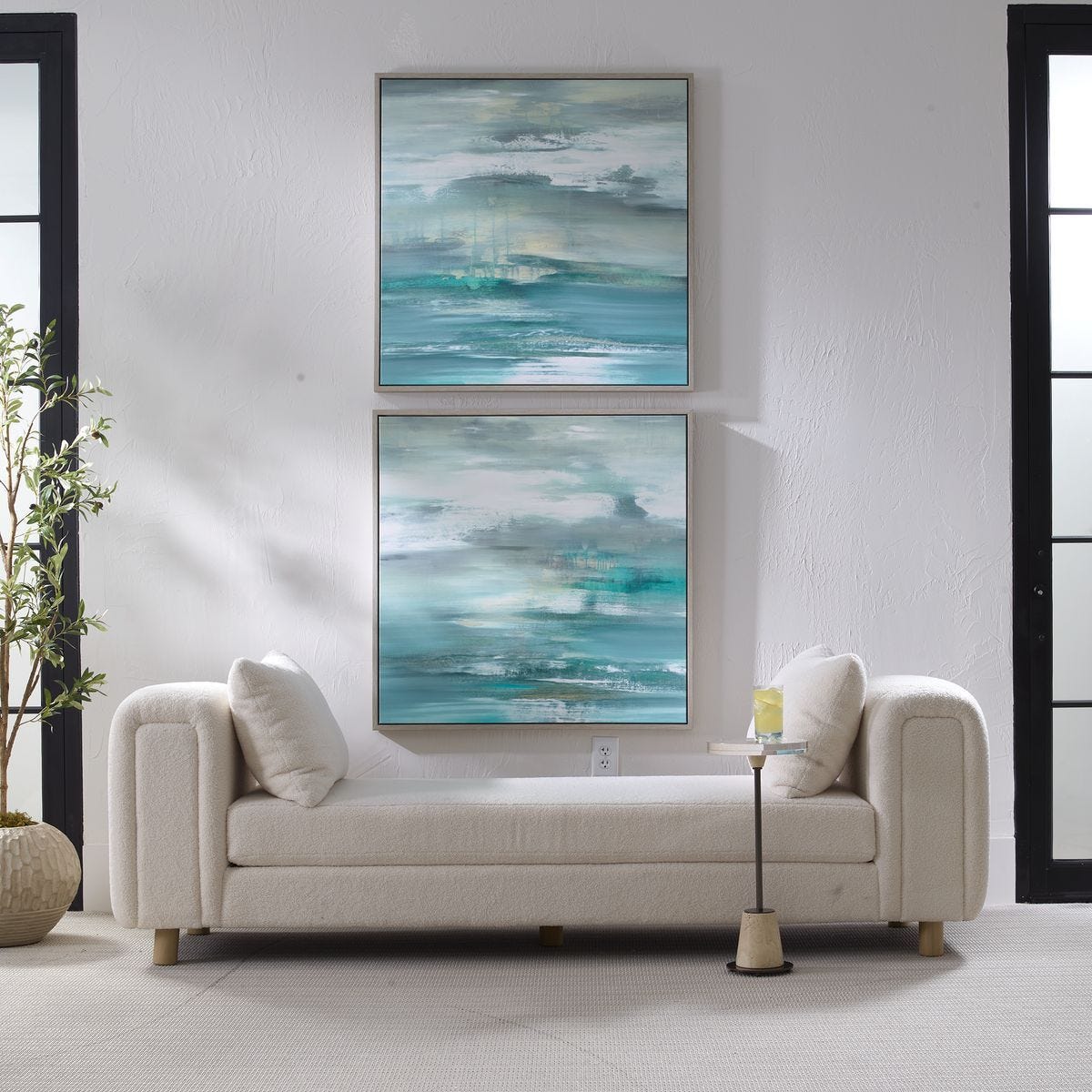 Tranquil State of Mind, Framed Canvases, S/2 – Art by Uttermost | Sutter & Vale