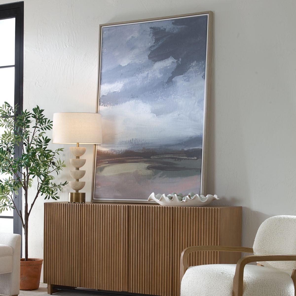Bracing Framed Canvas – Art by Uttermost | Sutter & Vale