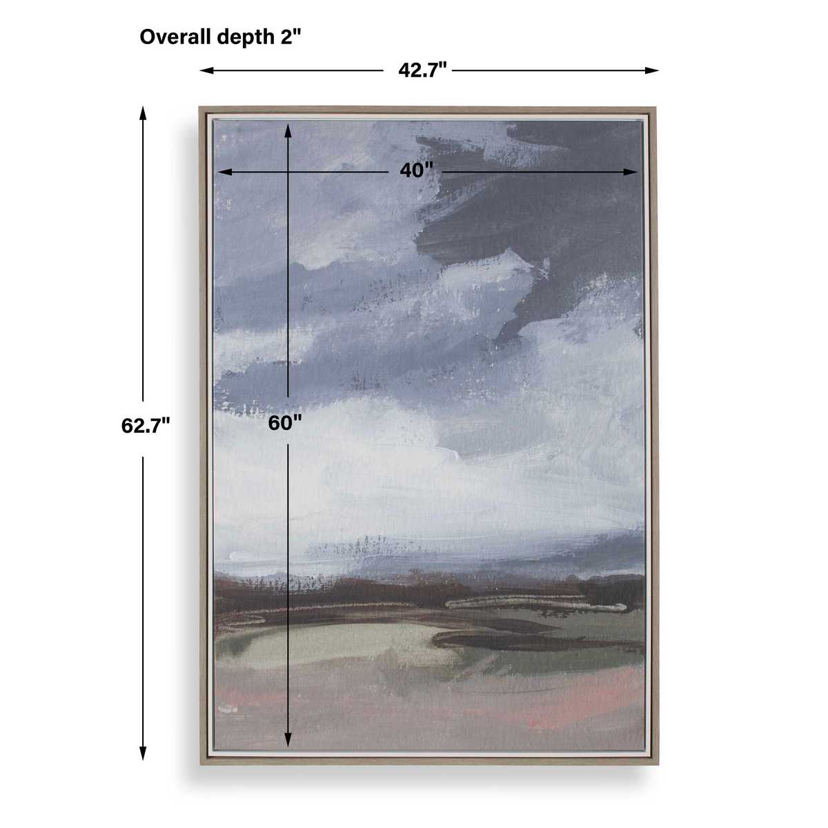 Bracing Framed Canvas