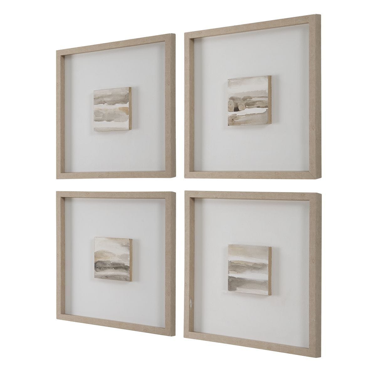 Studying Sepia Hand Painted Canvases, S/4 – Art by Uttermost | Sutter & Vale