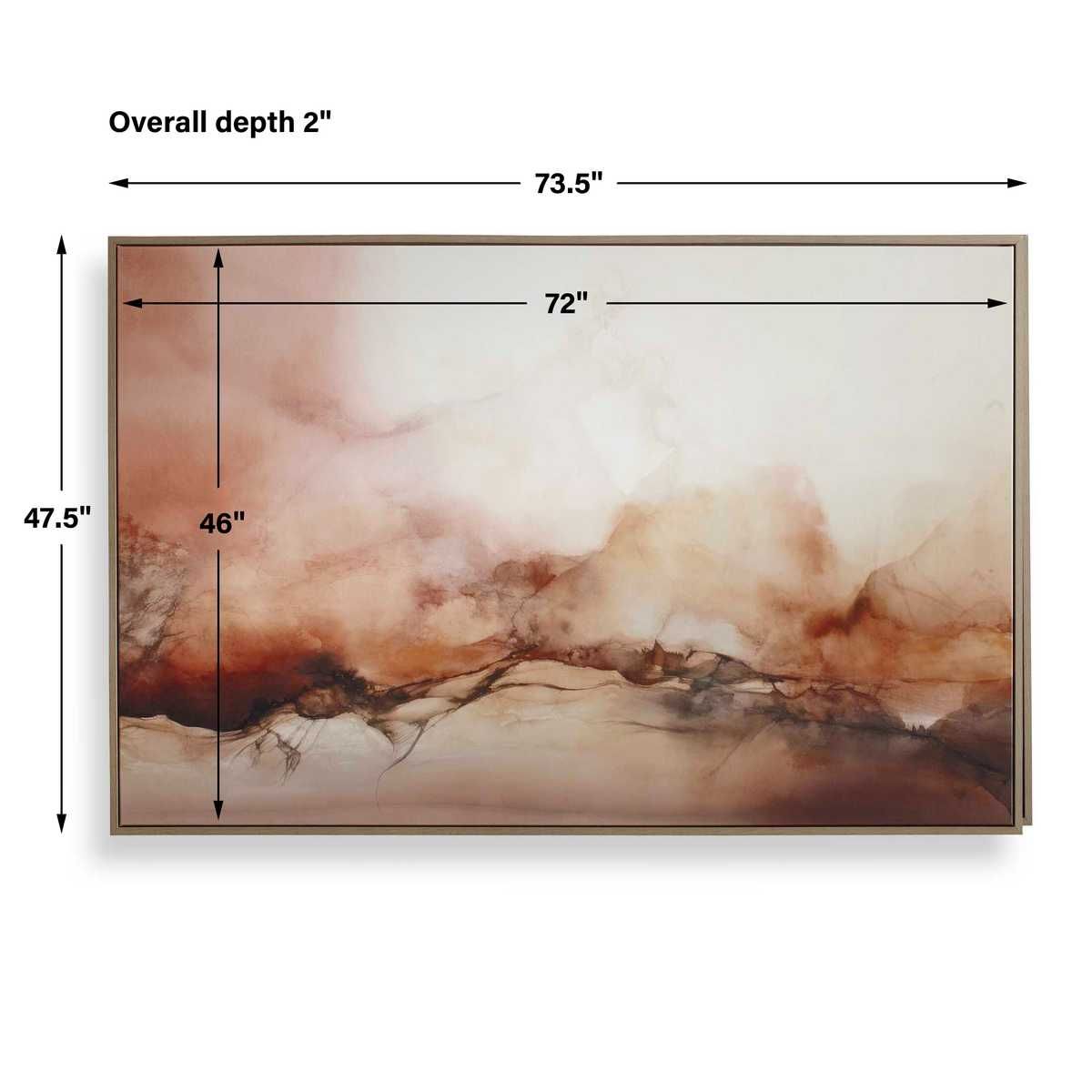 Rise Framed Canvas – Art by Uttermost | Sutter & Vale