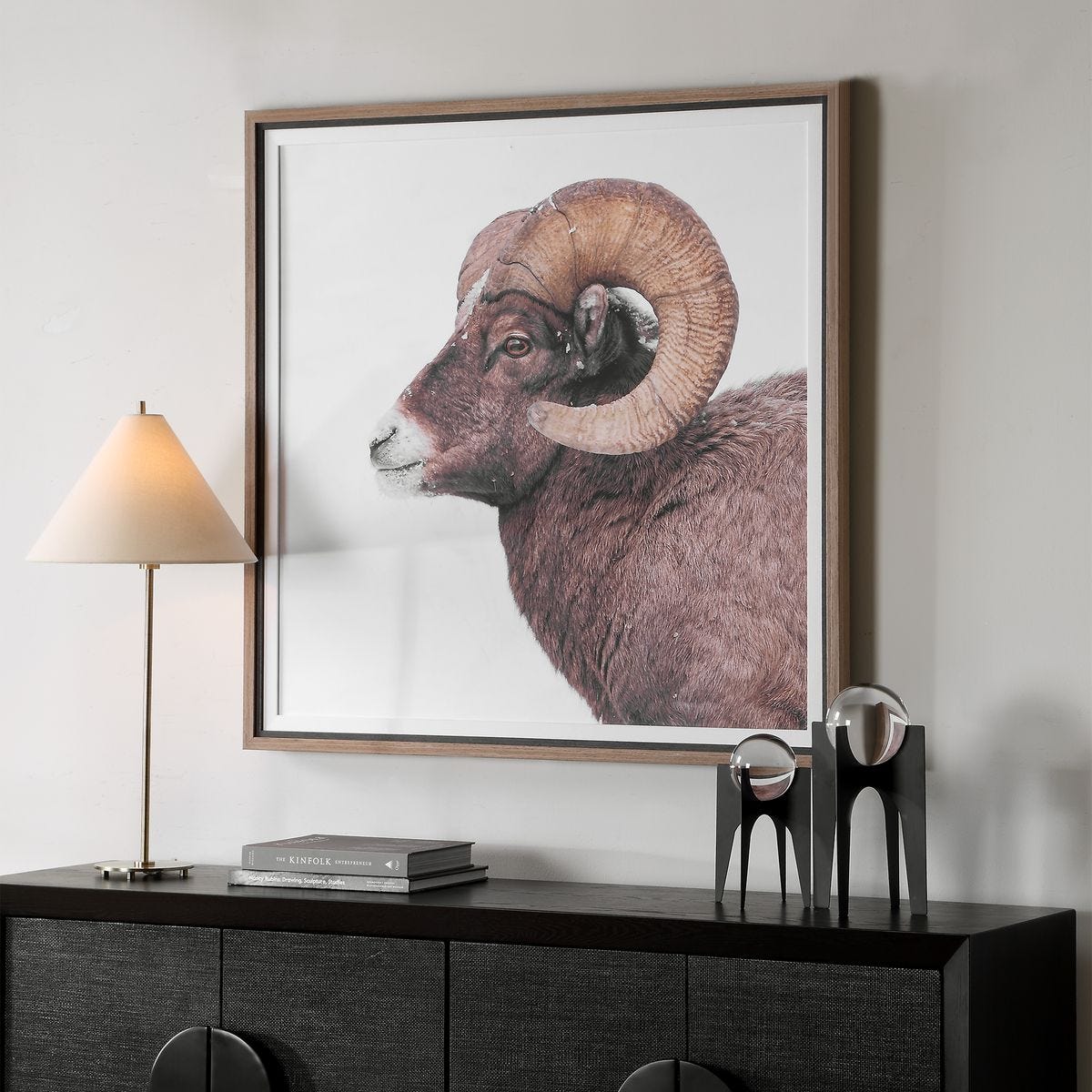 Big Horn Framed Print