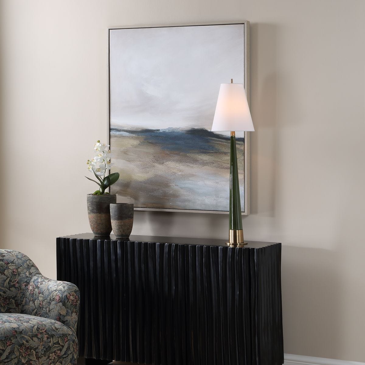 Prairie's Edge Hand Painted Canvas