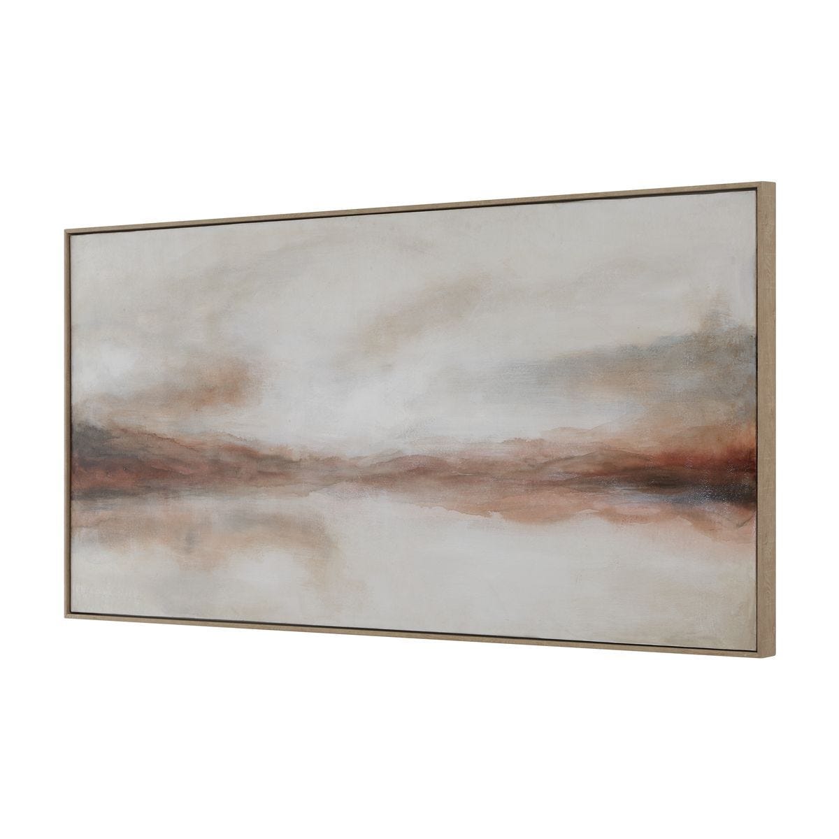 Haze in the Horizon Hand Painted Canvas – Art by Uttermost | Sutter & Vale