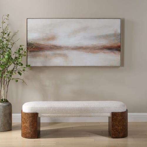 Haze in the Horizon Hand Painted Canvas