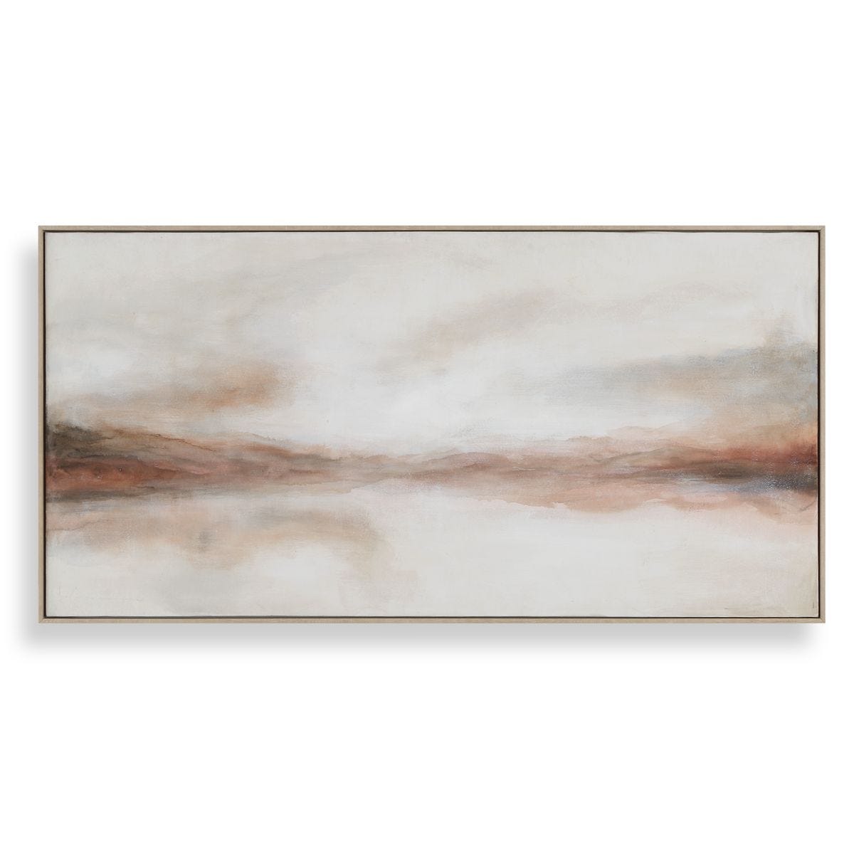 Haze in the Horizon Hand Painted Canvas – Art by Uttermost | Sutter & Vale