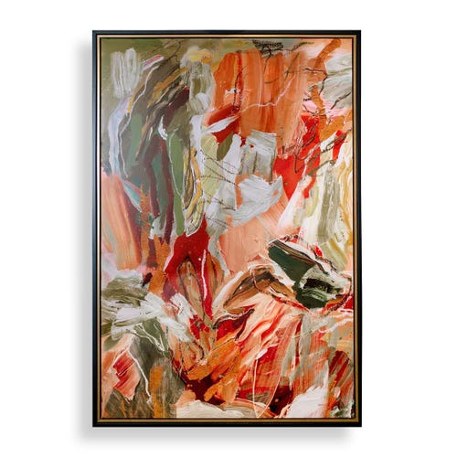 Garden City Framed Canvas