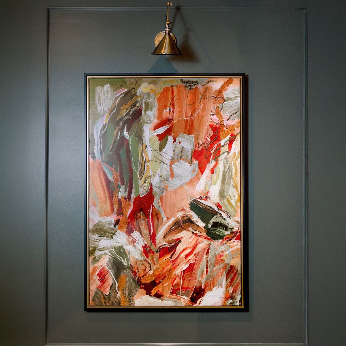 Garden City Framed Canvas